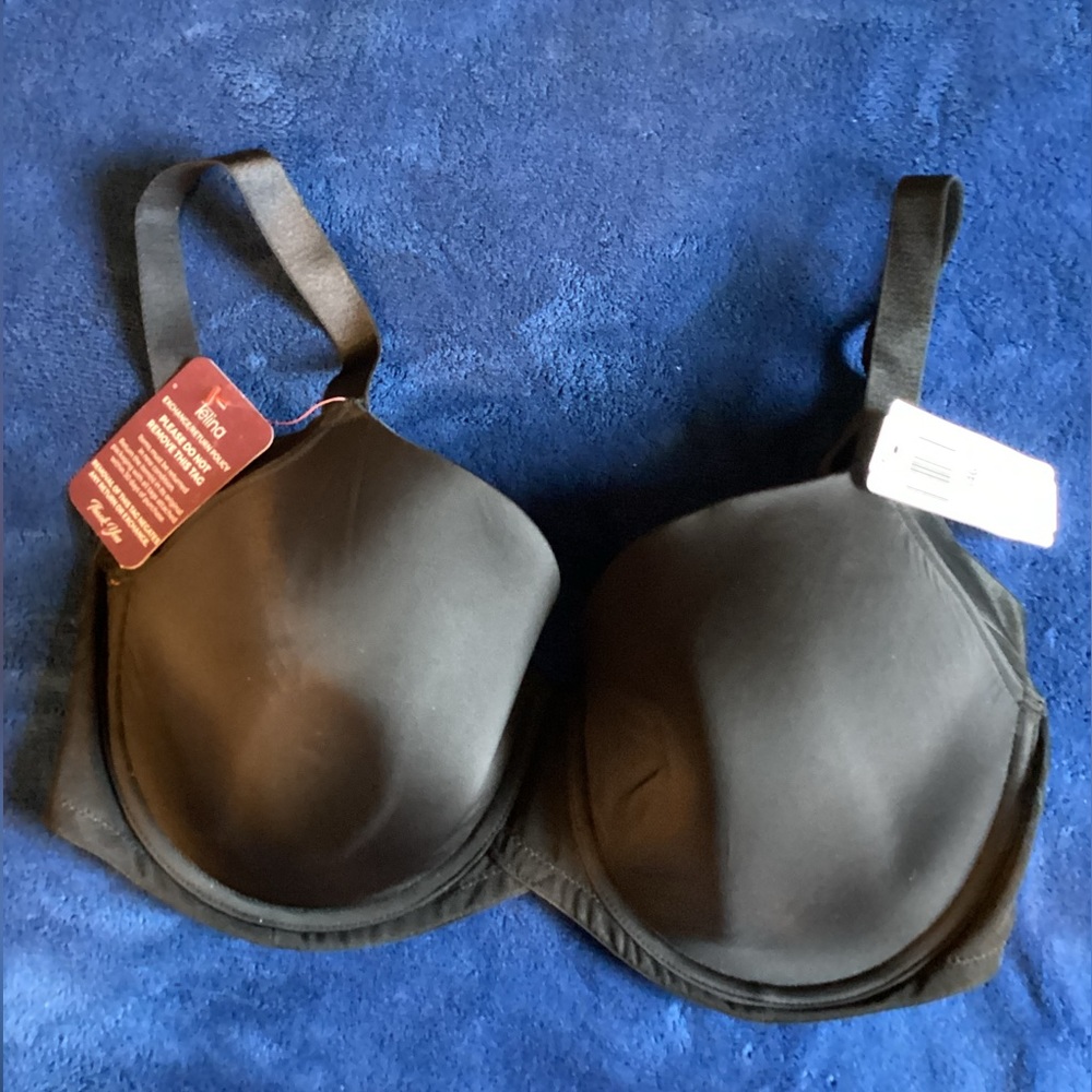 NWT Paramour Size 34G Marvelous Bra Black